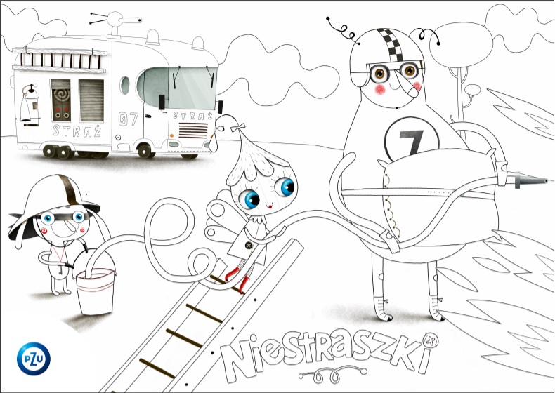 Kolorowanki Niestraszki 4
